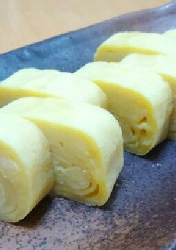 しっとりきれいな卵焼き-レシピのメイン写真