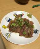 ゆうがママのさんまの刺身（二日目）