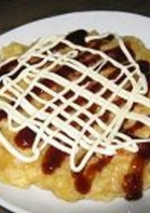 ご飯と鳥皮でお好み焼き-レシピのメイン写真