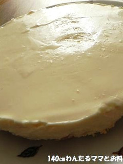 口どけなめらか簡単★レアチーズケーキ-レシピのメイン写真