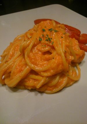 *パプリカとリコッタのパスタ*-レシピのメイン写真