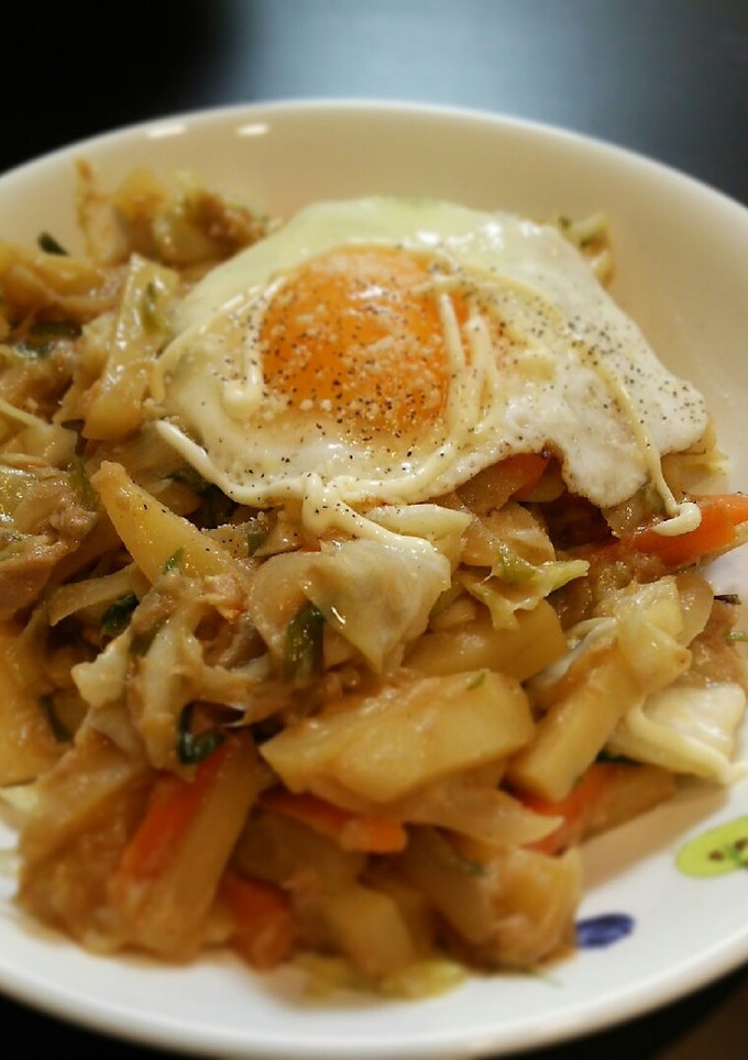 じゃがいもの味噌バターマヨ炒め-レシピのメイン写真