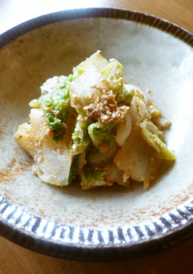 白菜のごま和え♪-レシピのメイン写真