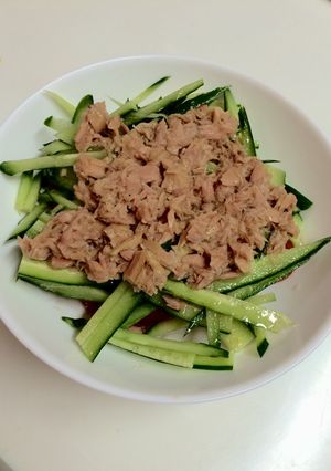パパの料理「ちょっとしたサラダ」-レシピのメイン写真
