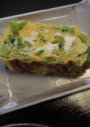 捨てないで！大根の葉入り卵焼き-レシピのメイン写真