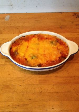 エビチリのグラタン風-レシピのメイン写真
