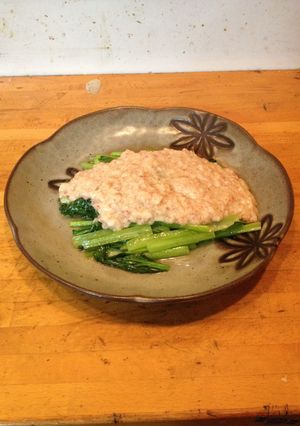青菜の蟹あんかけ-レシピのメイン写真
