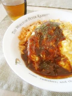 ふわふわのデミグラス de オムライス♪-レシピのメイン写真
