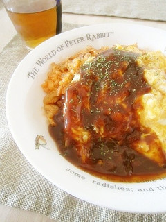 ふわふわのデミグラス de オムライス♪-レシピのメイン写真