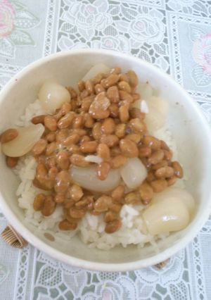 らっきょう納豆ご飯-レシピのメイン写真