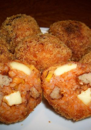 ごろ～りチーズのチキンライスボール☆★-レシピのメイン写真