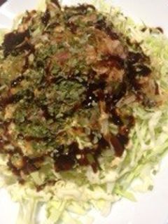 超❗️簡単‼️お好み焼き風キャベツサラダ-レシピのメイン写真