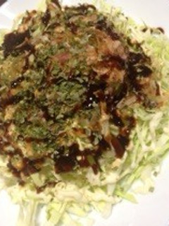 超❗️簡単‼️お好み焼き風キャベツサラダ-レシピのメイン写真