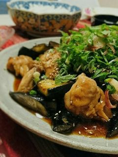 ご飯が進む!茄子と肉の照り焼き -レシピのメイン写真