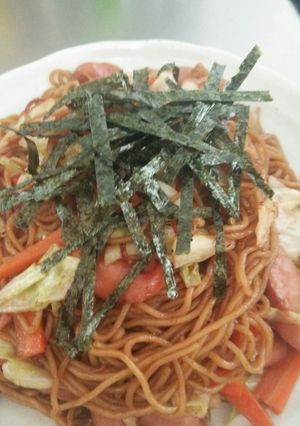 もう疲れない☆フライパンで楽々焼きそば-レシピのメイン写真