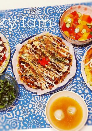 定番。お好み焼き-レシピのメイン写真