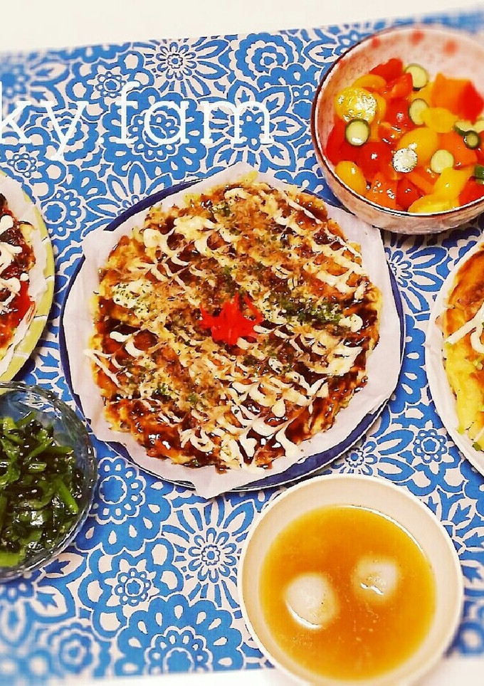定番。お好み焼き-レシピのメイン写真