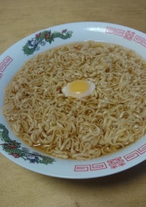 給料日前のチキンラーメン-レシピのメイン写真
