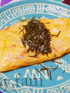 パスタソースで明太子オムレツ-レシピのメイン写真