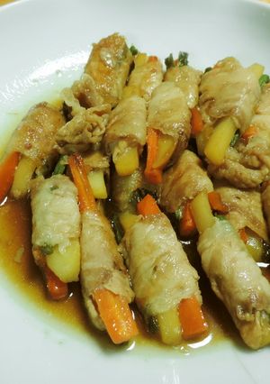 簡単肉巻き-レシピのメイン写真