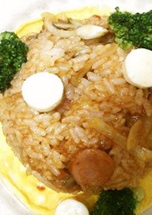 逆転！オムライス～たまごのじゅうたん-レシピのメイン写真