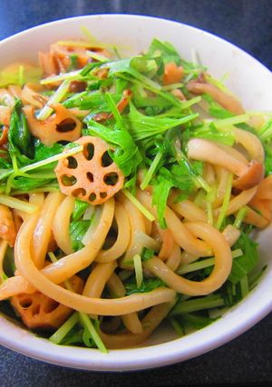 おっさん系男子の焼うどん-レシピのメイン写真