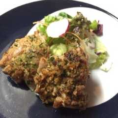 รูปของ 簡単シンプル☆豚フィレ肉のパン粉焼き