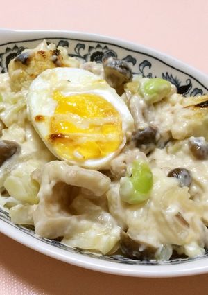 簡単ヘルシーソースで和風グラタン-レシピのメイン写真