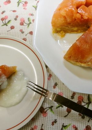 炊飯器で作る土台も焼かないタルトタタン-レシピのメイン写真