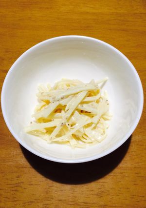 ヤーコンのみそマヨ和え-レシピのメイン写真
