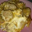 豚こま肉の簡単カツ煮風カツ丼