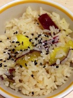 簡単!さつまいもの炊き込みご飯-レシピのメイン写真