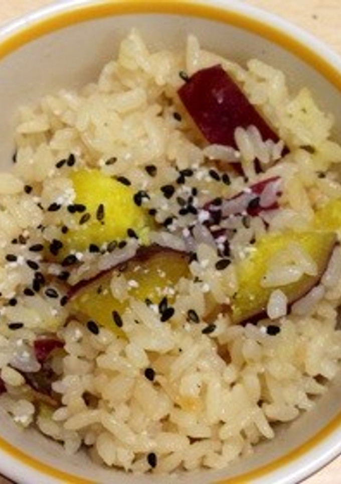 簡単！さつまいもの炊き込みご飯-レシピのメイン写真