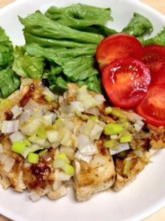 簡単!鶏肉のネギ塩レモン焼き-レシピのメイン写真