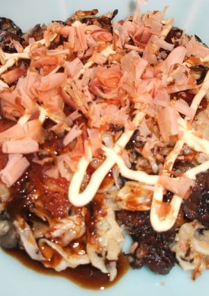 ひじきいりお好み焼き-レシピのメイン写真
