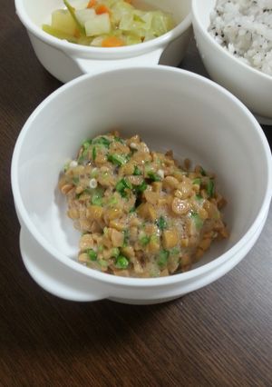 簡単すぎっ♪オクラ納豆★離乳食後期～-レシピのメイン写真