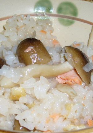 鮭のおこわふぅ-レシピのメイン写真