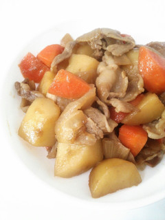 味しっかりめの肉じゃが-レシピのメイン写真