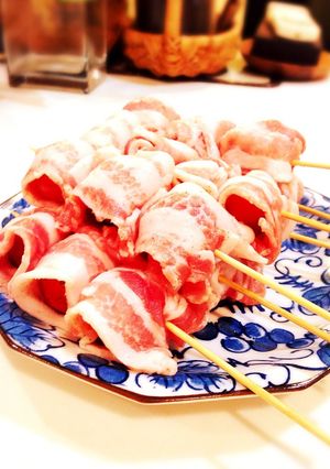 深夜食堂★『マスター！豚バラトマト巻で』-レシピのメイン写真
