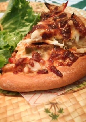 マカダミアナッツのハワイアンピザ-レシピのメイン写真