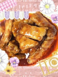 ご飯の友こってり簡単ポークチャップ-レシピのメイン写真