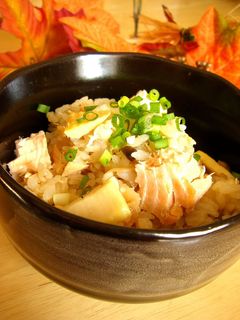 ♪鮭の炊き込みご飯バター醤油風味♪-レシピのメイン写真