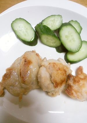 揚げない！ヘルシー！鶏の唐揚げ風-レシピのメイン写真