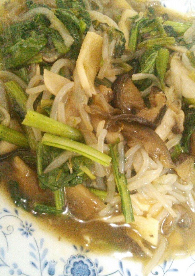 鍋の残り物で野菜炒め-レシピのメイン写真