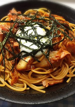 ☆★簡単！激旨！キムチパスタ★☆-レシピのメイン写真