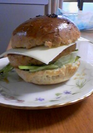 ランチにいかが?照り焼き豆腐ハンバーグ-レシピのメイン写真