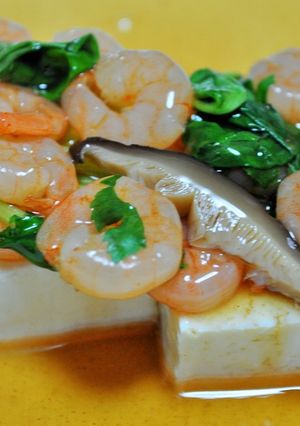 豆腐のエビあんかけ-レシピのメイン写真