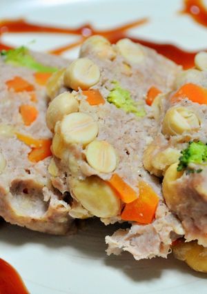 大豆入り野菜ローフ-レシピのメイン写真