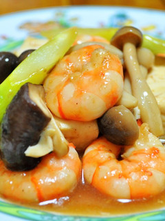 豆腐とエビのオイスターソース煮-レシピのメイン写真