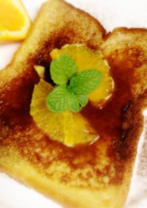 オレンジココア♡フレンチトースト-レシピのメイン写真